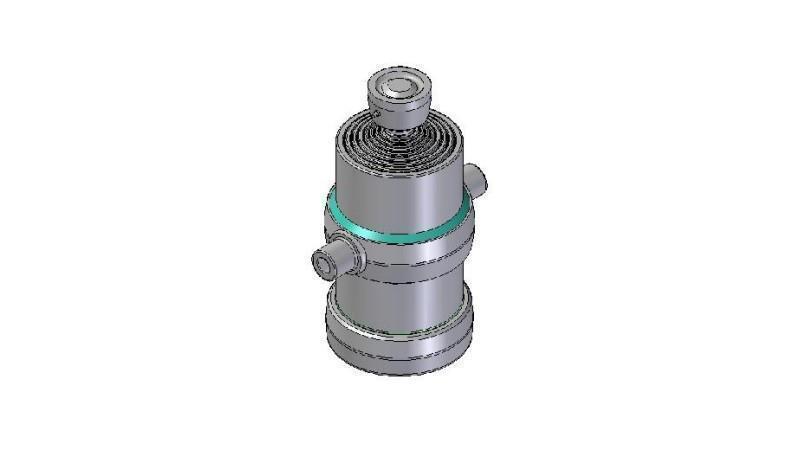 8005S -TELESCOPISCHE CYLINDER STANDAARD/BAL 8 FASES REIS 2060 DIAMETER 190