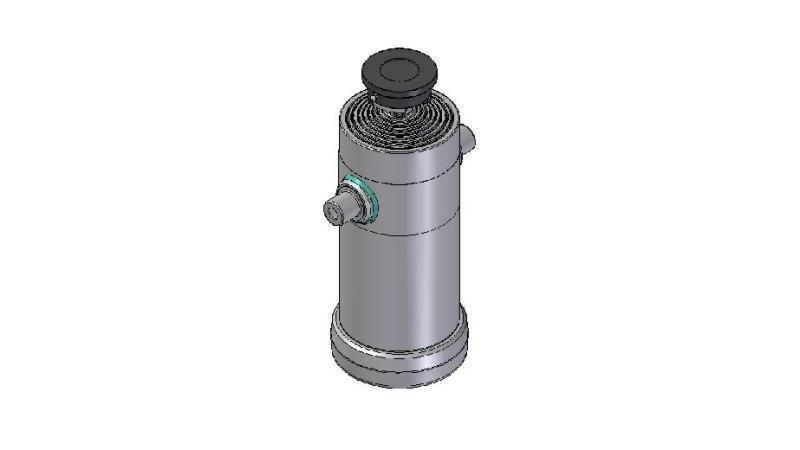 8016S -TELESCOPICKÝ CYLINDR STANDARD/KULIČKA 8 STUPŇŮ CESTA 3575 PRŮMĚR 240