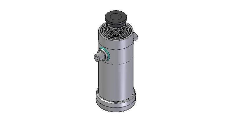 8017S -TELESCOPICKÝ CYLINDR STANDARD/KULIČKA 8 STUPŇŮ ZDVIH 3815 PRŮMĚR 240