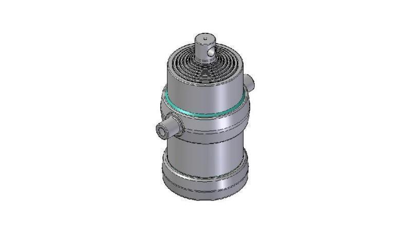 8022F -TELESCOPICKÝ CYLINDR STANDARD/DÍRA 8 STUPŇŮ ZDVIH 2290 FI 215