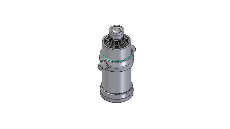 8024S - TELESCOPICKÝ CYLINDR STANDARD/KULIČKA 8 STUPŇŮ CESTA 2925 PRŮMĚR 215
