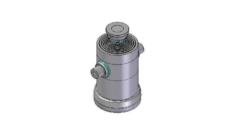 8034S -TELESCOPICKÝ CYLINDR STANDARD/KULIČKA 8 STUPŇŮ ZDVIH 2780 PRŮMĚR 270