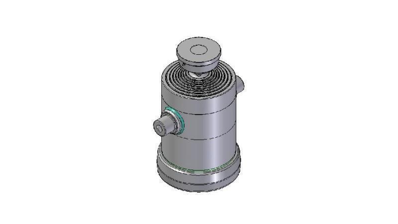 8053S -TELESCOPISCHE CYLINDER STANDAARD/BAL 8 FASES SLAAG 2465 DIAMETER 300