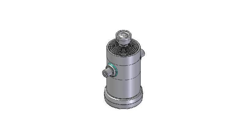 9013S - TELESCOPISCHE CYLINDER STANDAARD/BAL 9 FASES SLAAG 2960 DIAMETER 240