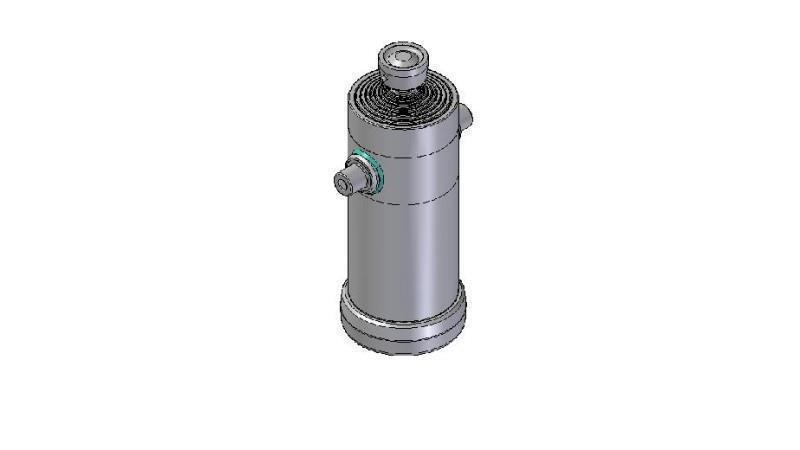 9014S - TELESCOPISCHE CYLINDER STANDAARD/BAL 9 FASES SLAAG 3230 DIAMETER 240
