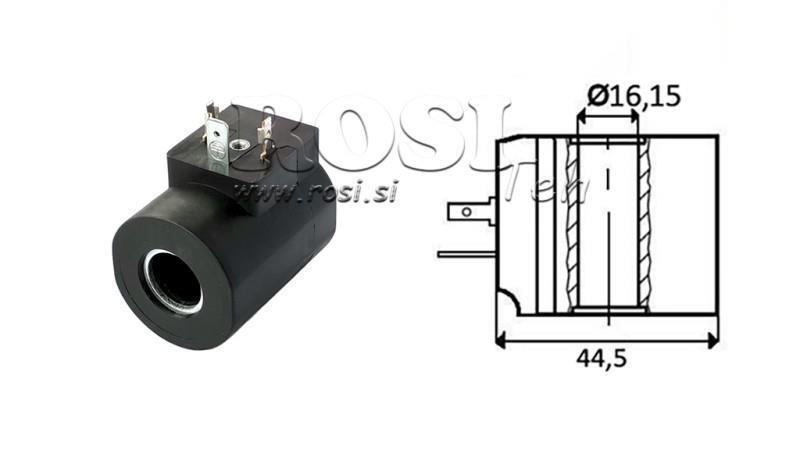 ELECTROMAGNETISCHE SPOEL 230 VAC - CB10 - fi 16.15mm-50.2mm 22W