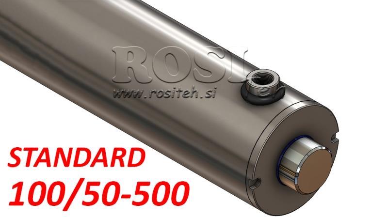 HYDRAULISCHE CYLINDER STANDAARD 100/50-500