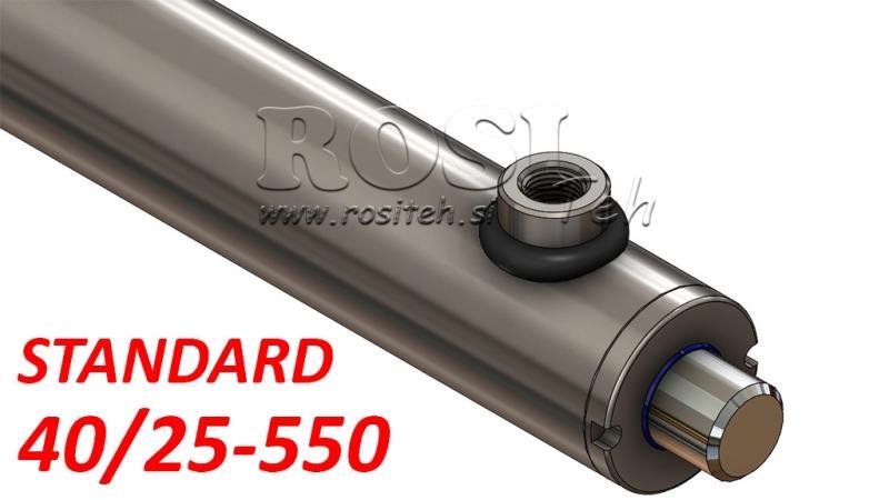 HYDRAULISCHE CYLINDER STANDAARD 40/25-550
