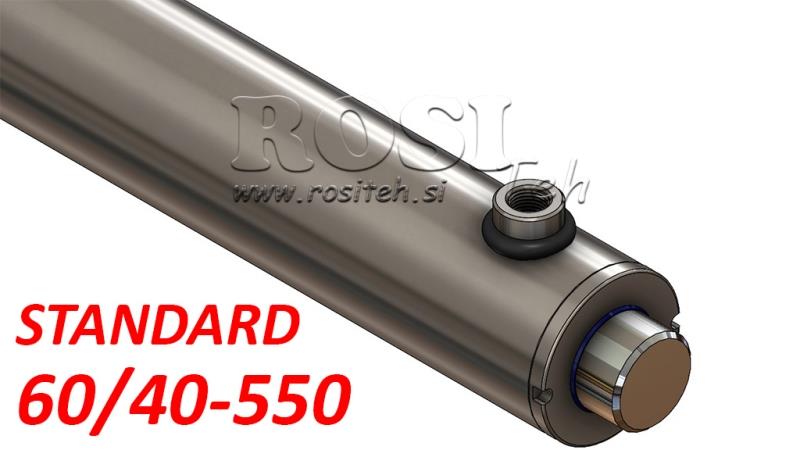 HYDRAULISCHE CYLINDER STANDAARD 60/40-550