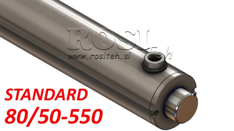 HYDRAULISCHE CYLINDER STANDAARD 80/50-550