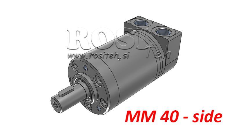 HYDRAULISCHE MOTOR MM 40 -ZIJDE