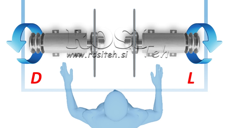 GIETIJZEREN CIRKELZAAG-AS 300MM (RECHTER SCHROEFDRAAD)