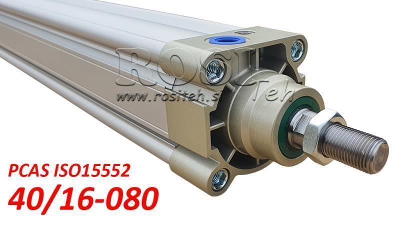 PNEUMATISCHE CYLINDER PCAS 40/16-080 BE ISO15552