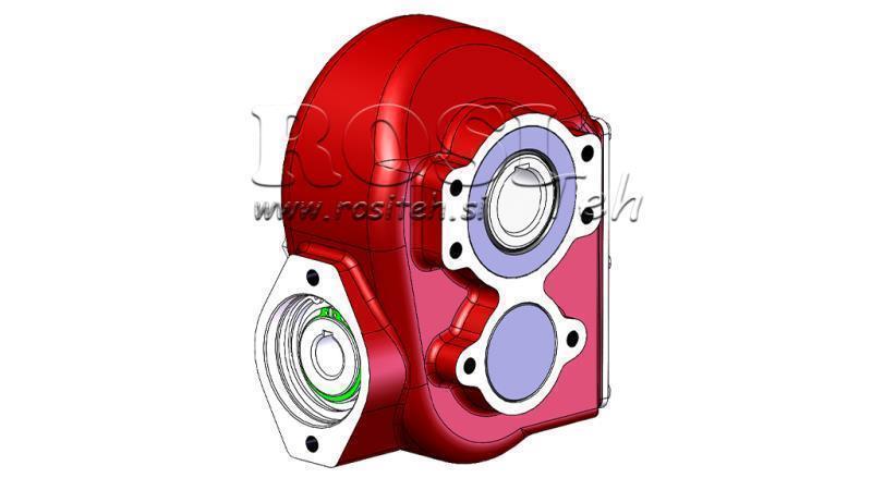 TANDWIELKAST - TANDWIELKAST RT160 VOOR HYDRAULISCHE MOTOR MP/MR RATIO 8.4:1