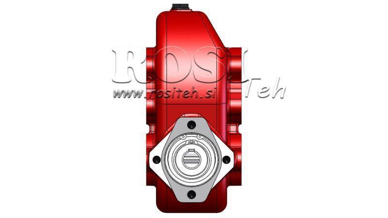 PŘEVODOVKA - PŘEVODOVKA RT190 PRO HYDRAULICKÝ MOTOR MP/MR/MS POMĚR 10.2:1