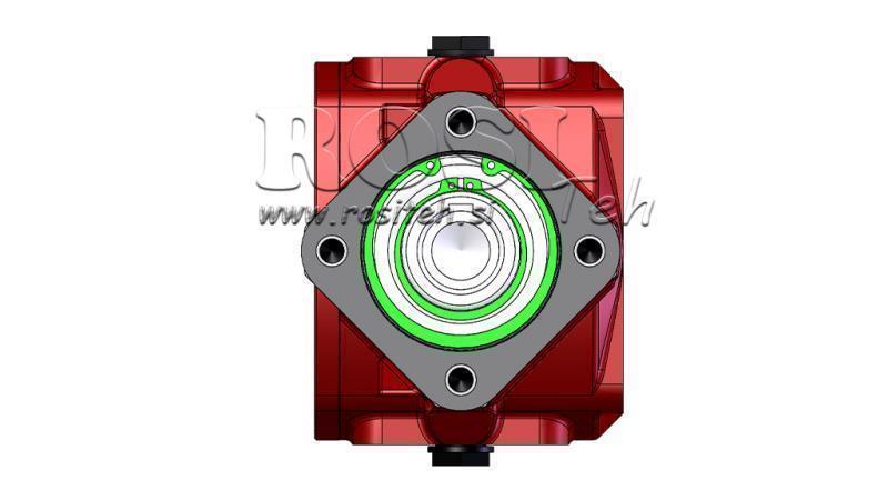 TANDWIELKAST - TANDWIELKAST RT90EC VOOR HYDRAULISCHE MOTOR MP/MR/MS RATIO 3.1:1