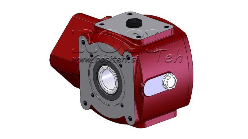 TANDWIELKAST - TANDWIELKAST RT90EC VOOR HYDRAULISCHE MOTOR MP/MR/MS RATIO 3.1:1
