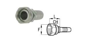 HYDRAULISCHE-AANSLUITING-DKORFS-VROUWELIJK