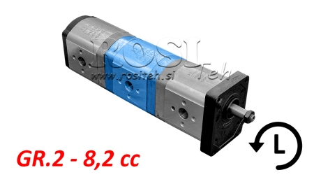 HYDRAULISCHE POMP 20A8,2X156 MIDDEN GR.2 8.2 CC LINKS