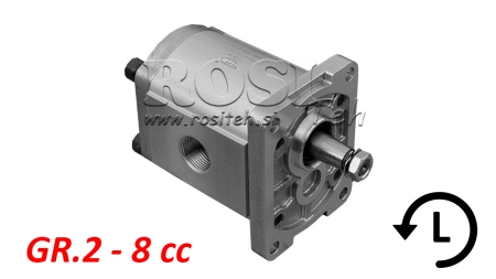 HYDRAULICKÉ PUMPA GR.2 8 CC LEVÝ - ZÁVIT
