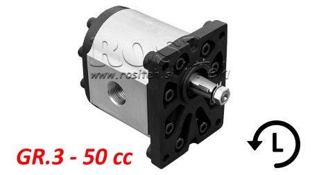 HYDRAULICKÉ PUMPA GR.3 50 CC LEVÝ - ZÁVIT