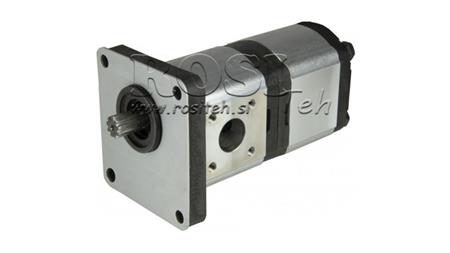 HYDRAULICKÉ ČERPADLO TRAKTOR - OEM 47129337 - CNH TLA 2WD 20 11 cc LEVÉ