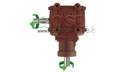 ÚHELNÝ REDUKTOR 1:1.56 (56HP-43kW)