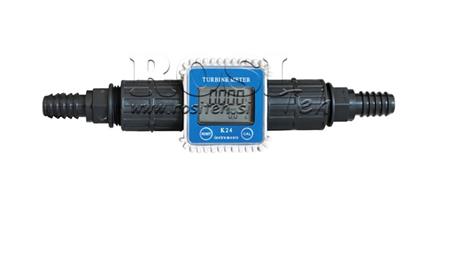 DIGITALE STROOMMETER 10 tot 100 lit/min