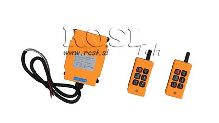RADIO AFSTANDSBEDIENING 4CH - 12/24V DUO