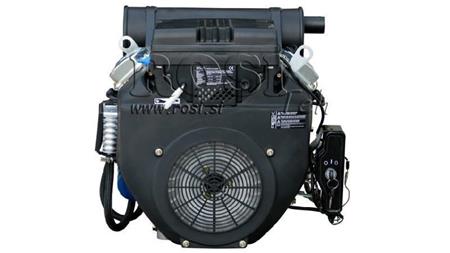 benzinemotor 614cc-14.9kW-3.600 RPM-E-KW25.4x72-elektrische start