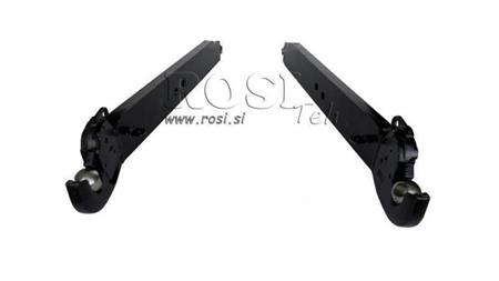 ZVEDACÍ RAMENA TRAKTORU TŘÍBODOVÉ HYDRAULIKY CBM 70x20 mm - 780mm DO 75HP