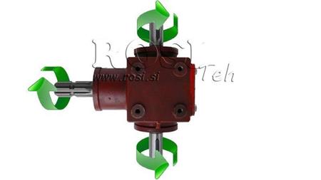 VINKELGIR PTO-R20T 1:2 (25HK-18kW)