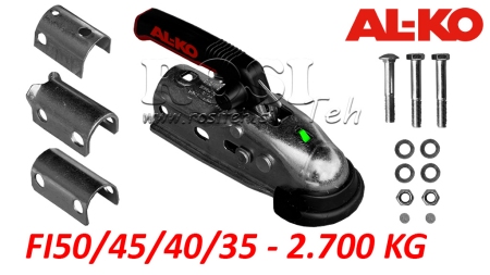SLEEPHAKEN AL-KO AK-270 VOOR AUTO TRAILER ROND 2.700 KG FI35/40/45/50