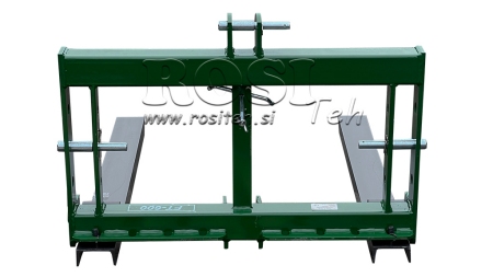 TRACTOR DRIEPUNTS PALLET FORKS 600KG