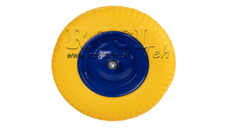 VOLWIEL MET AS 400X80MM 4.00-8