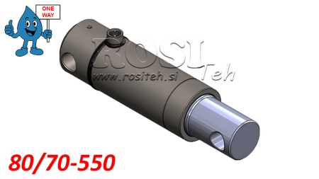 HYDRAULISCHE CYLINDER MONO 80/70-550