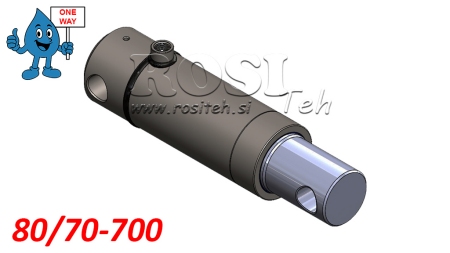 HYDRAULISCHE CYLINDER MONO 80/70-700