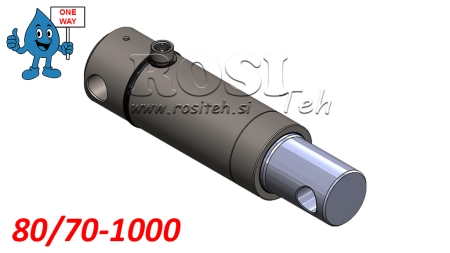 HYDRAULISCHE CYLINDER MONO 80/70-1000