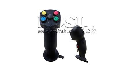DÁLKOVÉ OVLÁDÁNÍ RUKOJEŤ ROSI JOYSTICK - 5 TLAČÍTEK