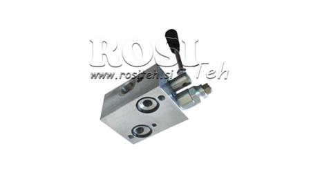 MANUELE KLEP VOOR HYDROMOTOR MP-MR-MH OPEN CENTRUM - 50lit