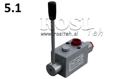 HYDRAULICKÝ REGULÁTOR TLAKU BRZDOVÉHO BPA-M PRO DISKRÉTNÍ NASTAVENÍ 206120