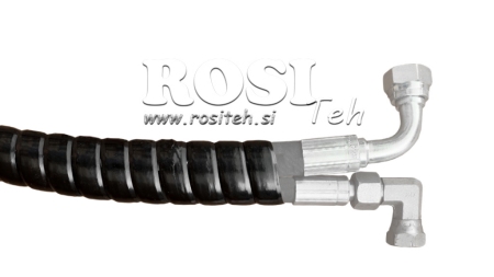 PVC OCHRANNÁ SPIRÁLA 16 X 20 PRO HYDRAULICKOU HADICI 1/4-1/2 PALCOVOU