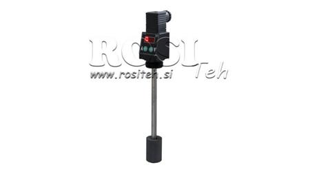 ELECTROMAGNETISCHE NIVEAUMETER l-200mm