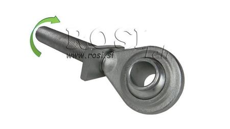 schroefhaak voor trekapparaat standaard categorie 2 m36x3 rechtse draad