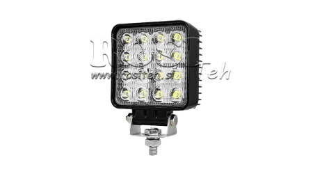 LED ARBEIDSLYS - LYS 16 LED 48W 12V-24V