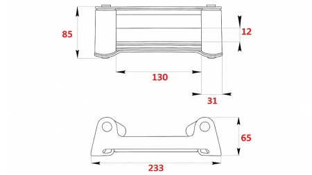 GUIDA ROLLANTE PER CAVO D'ACCIAIO DWM 8000