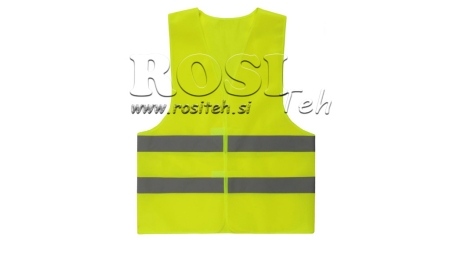 REFLEKTIERENDE WESTE MIT HOHER SICHTBARKEIT orange/gelb