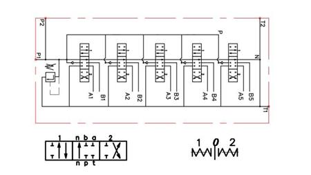 VALVĂ HIDRAULICĂ 5xPC70