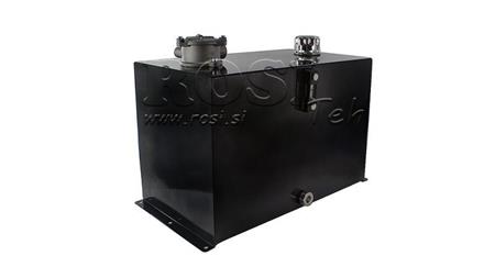 KOVOVÁ NÁDRŽ 75 LITRŮ KUBUS 400x355x653mm KOMPLETNÍ S VYBAVENÍM