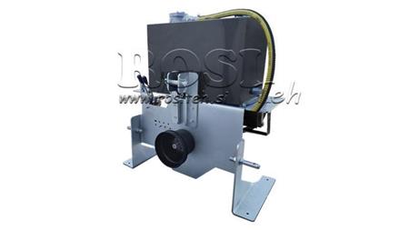 HYDRAULICKÝ AGREGÁT TRAKTORU KAPACITA 70l PRŮTOK 53l/min 2XP80 - S OLEJOVÝM CHLAZENÍM